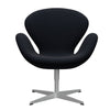 FRITZ HANSEN SWAN SALOUNGE Srebrny Gray/Diablo Dark Blue