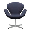 FRITZ HANSEN SWAN SALOUNGE Srebrny Grey/Divina MD Cool Grey