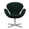  Swan Lounge srebrny szary/Divina Melange Dark Green (871)