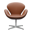  Swan Lounge Chair Silver Grey/Essential Walnut