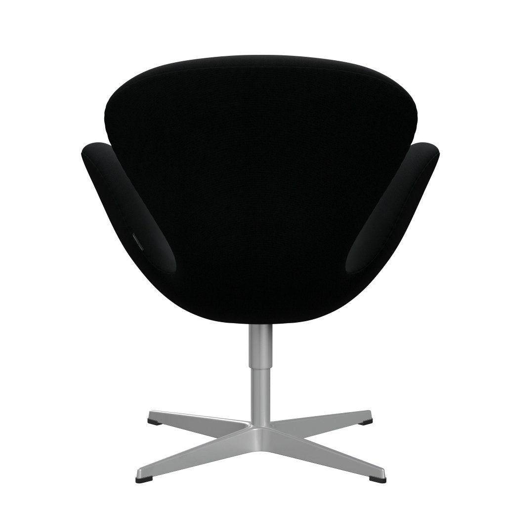 Fritz Hansen Swan Lounge Chair, Silver Grey/Fame Black