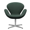 FRITZ HANSEN SWAN SALOUNGE srebrne szary/stalcut trio zakurzone zielone