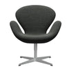  Swan Lounge Chair Silver Grey/Sunniva Light Grey/Dark Grey