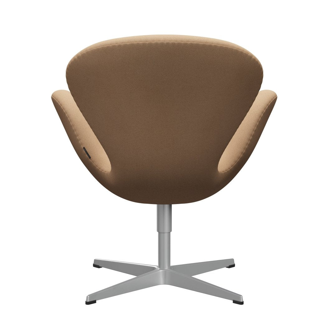 [product_category]-Fritz Hansen Swan Lounge Chair, Silver Grey/Tonus Warm Beige-Fritz Hansen-3320-TON224-SGBASE-FRI-4