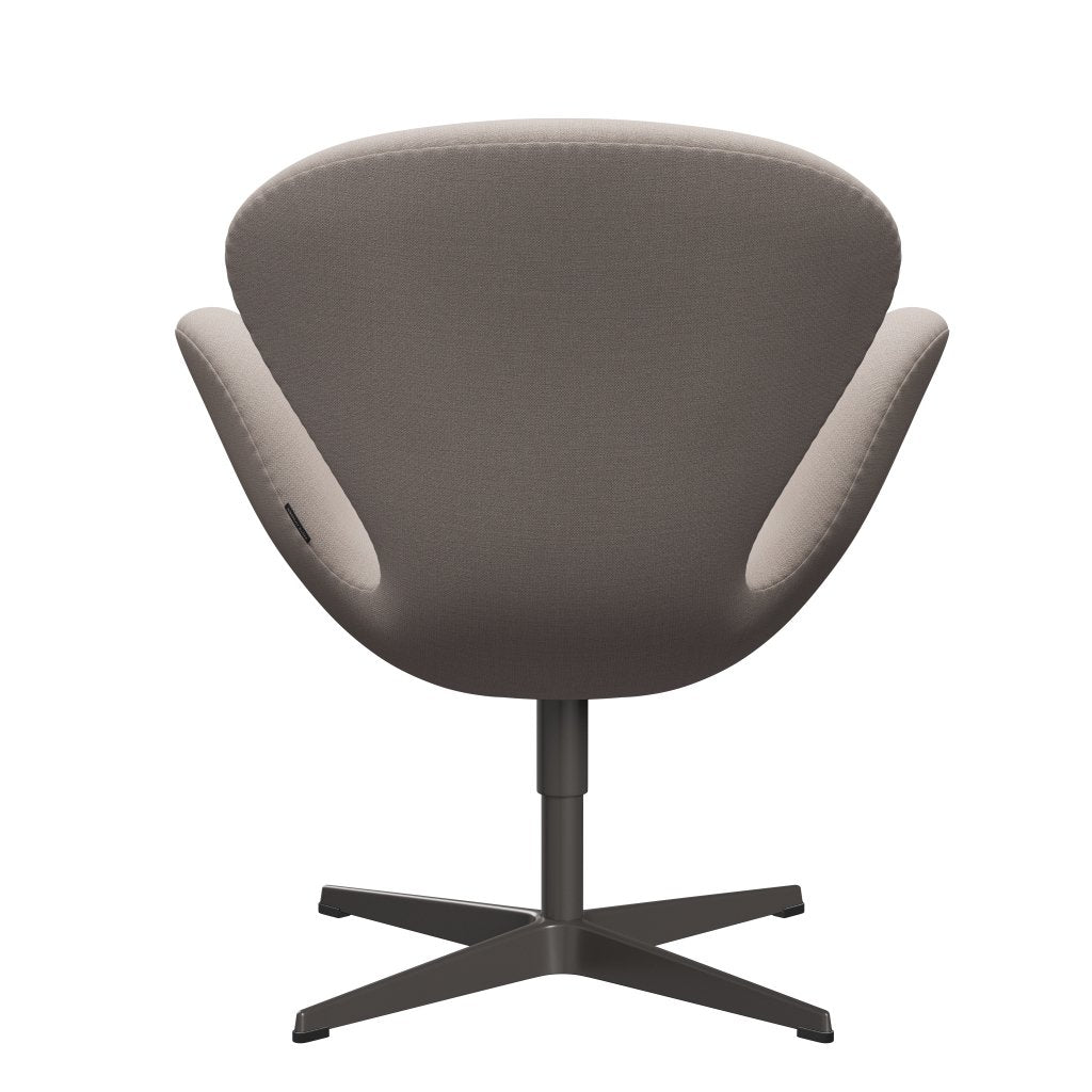 Fritz Hansen Swan Lounge Chair, Warm Graphite/Christianshavn Light Beige