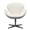 Fritz Hansen Swan Lounge Chair, Warm Graphite/Diablo Snow