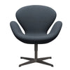 Fritz Hansen Swan Lounge Chair, Warm Graphite/Divina Grey