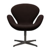  Swan Lounge Chair Warm Graphite/Divina Warm Brown