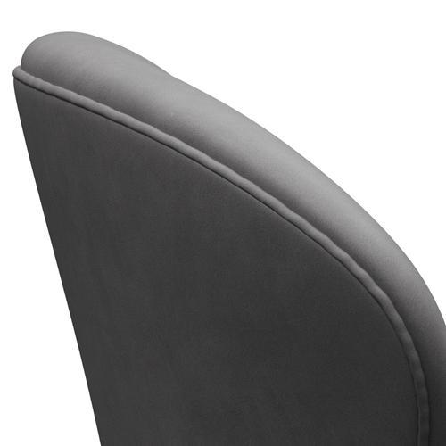 [product_category]-Fritz Hansen Swan Lounge Chair, Warm Graphite/Embrace Chocolate-Fritz Hansen-3320-SECONC-WGBASE-FRI-5