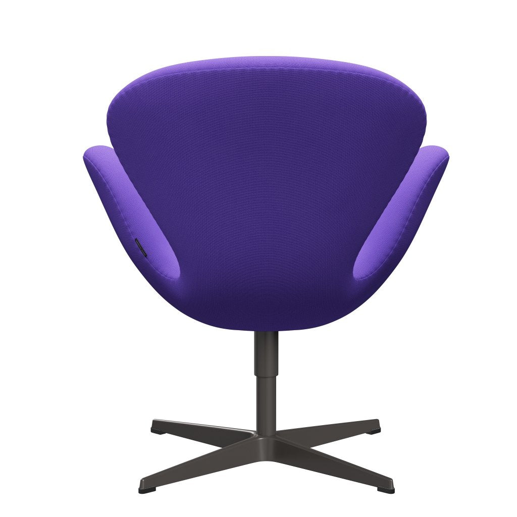 [product_category]-Fritz Hansen Swan Lounge Chair, Warm Graphite/Fame Violet Light-Fritz Hansen-3320-F65083-WGBASE-FRI-4