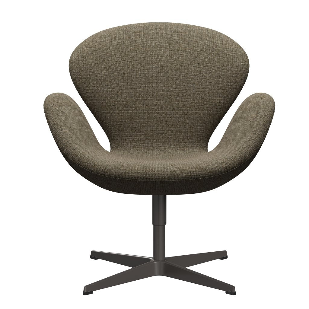 FRITZ HANSEN SWAN SALOUNGE, ciepły grafit/hallingdal Gray/Brown