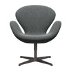 FRITZ HANSEN SWAN SALOUNGE ciepły grafit/Hallingdal White Black