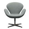  Swan Lounge Chair Warm Graphite/Re Wool Pale Aqua