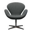  Swan Lounge Chair Warm Graphite/Steelcut Trio Coal