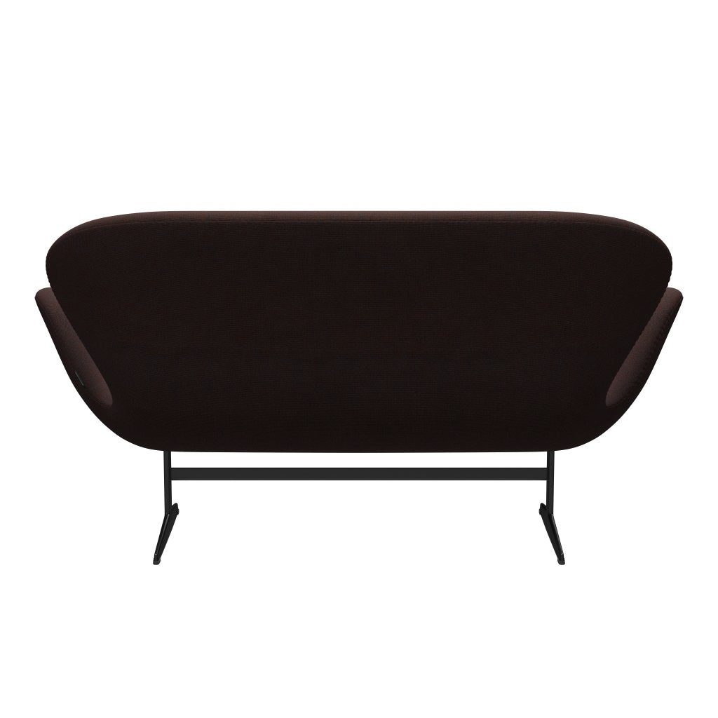 [product_category]-Fritz Hansen Swan Sofa 2 Seater, Black Lacquered/Canvas Grey Ocean-Fritz Hansen-3321-CA0764-BLLA-FRI-4