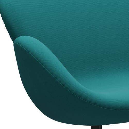 [product_category]-Fritz Hansen Swan Sofa 2 Seater, Black Lacquered/Fame Turquoise (67016)-Fritz Hansen-3321-F67016-BLLA-FRI-7