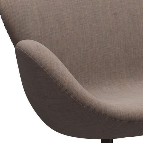 [product_category]-Fritz Hansen Swan Sofa 2 Seater, Brown Bronze/Canvas Grey Sand-Fritz Hansen-3321-CA0244-BBBASE-FRI-7