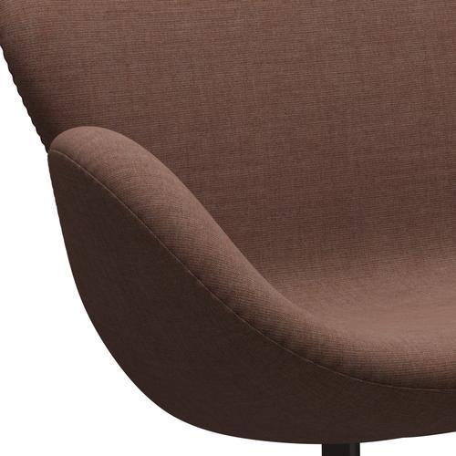 [product_category]-Fritz Hansen Swan Sofa 2 Seater, Brown Bronze/Canvas Maroon-Fritz Hansen-3321-CA0356-BBBASE-FRI-7