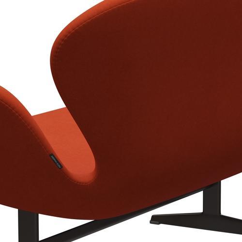 Fritz Hansen Swan Sofa 2 osobę, brązowy brąz/komfort Rust Rust (09055)