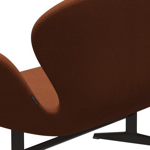 [product_category]-Fritz Hansen Swan Sofa 2 Seater, Brown Bronze/Divina Brown (346)-Fritz Hansen-3321-DIV346-BBBASE-FRI-5