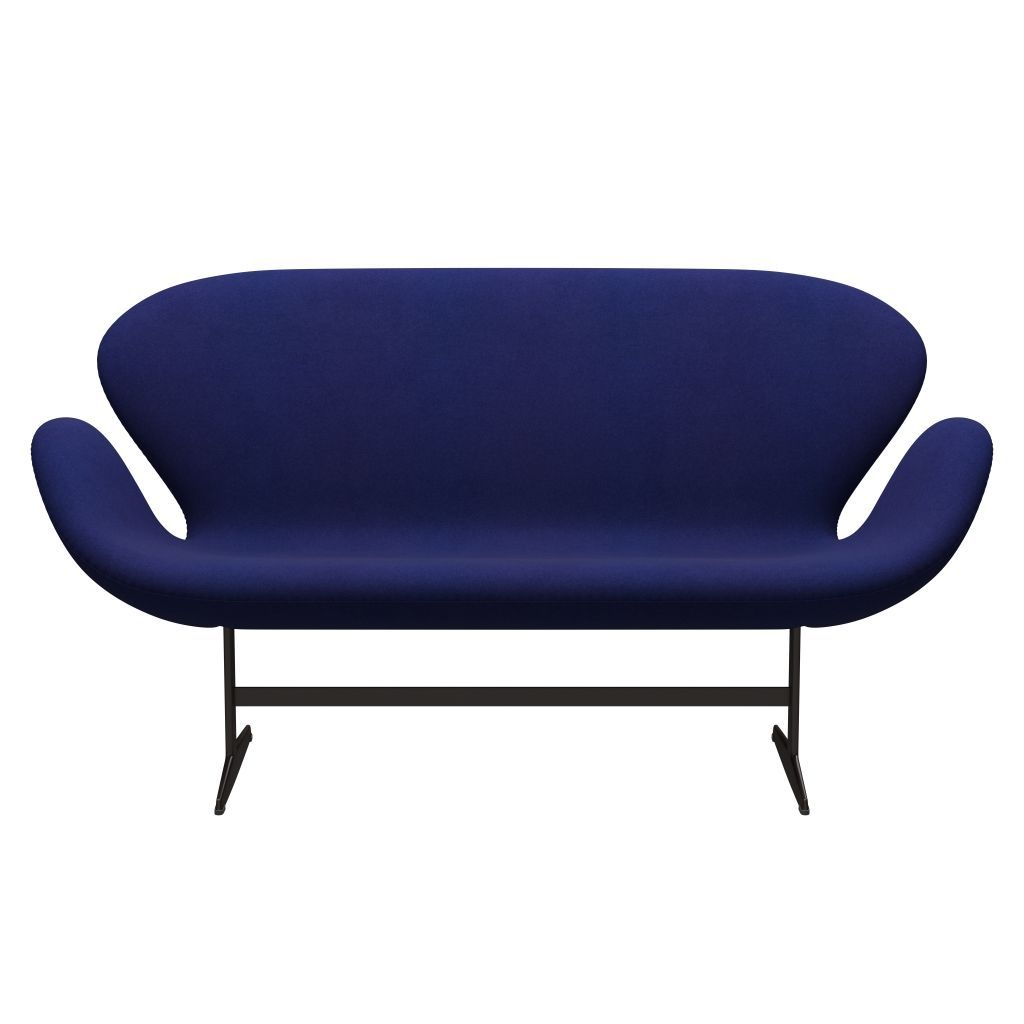 Fritz Hansen Swan Sofa 2 Seater, Brown Bronze/Divina Violet Dark (684)