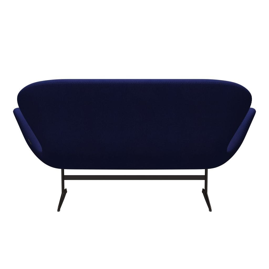 Fritz Hansen Swan Sofa 2 SEater, Brown Bronze/Divina Violet Dark (684)