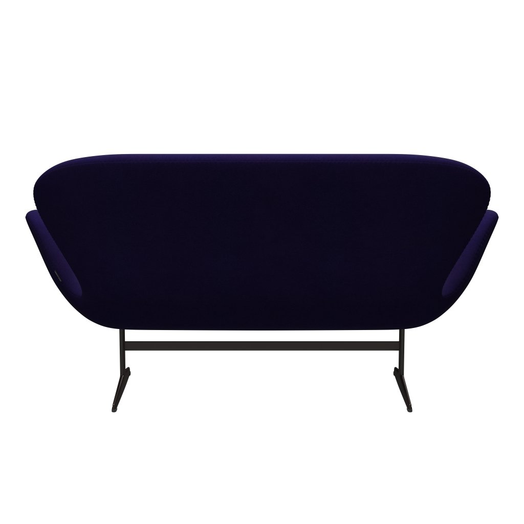 Fritz Hansen Swan Sofa 2, Brown Bronze/Divina Violet Dark (692)