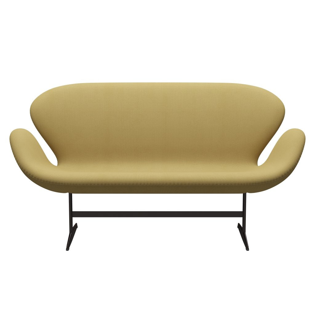 Fritz Hansen Swan Sofa 2 osobę, brązowy brąz/sława beżowa (62068)