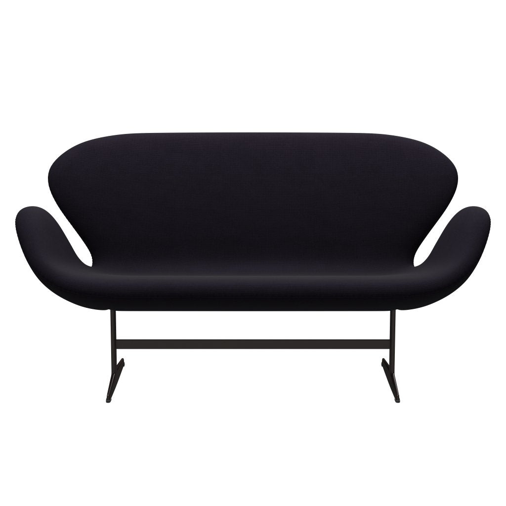 Fritz Hansen Swan Sofa 2 Seater, Brown Bronze/Fame Bordeaux (64055)