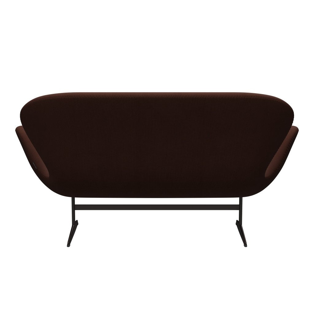 Fritz Hansen Swan Sofa 2 osobę, brązowy brąz/sława brąz (61047)