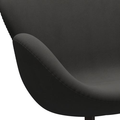 Fritz Hansen Swan Sofa 2 osobę, brązowy brąz/sława brąz (61060)