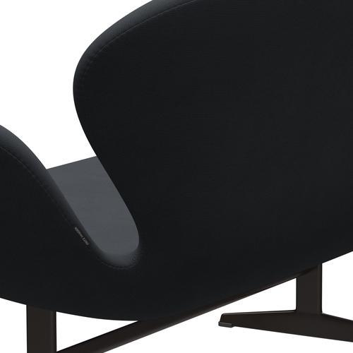 Fritz Hansen Swan Sofa 2 osobę, brązowy brąz/sława szary (60003)