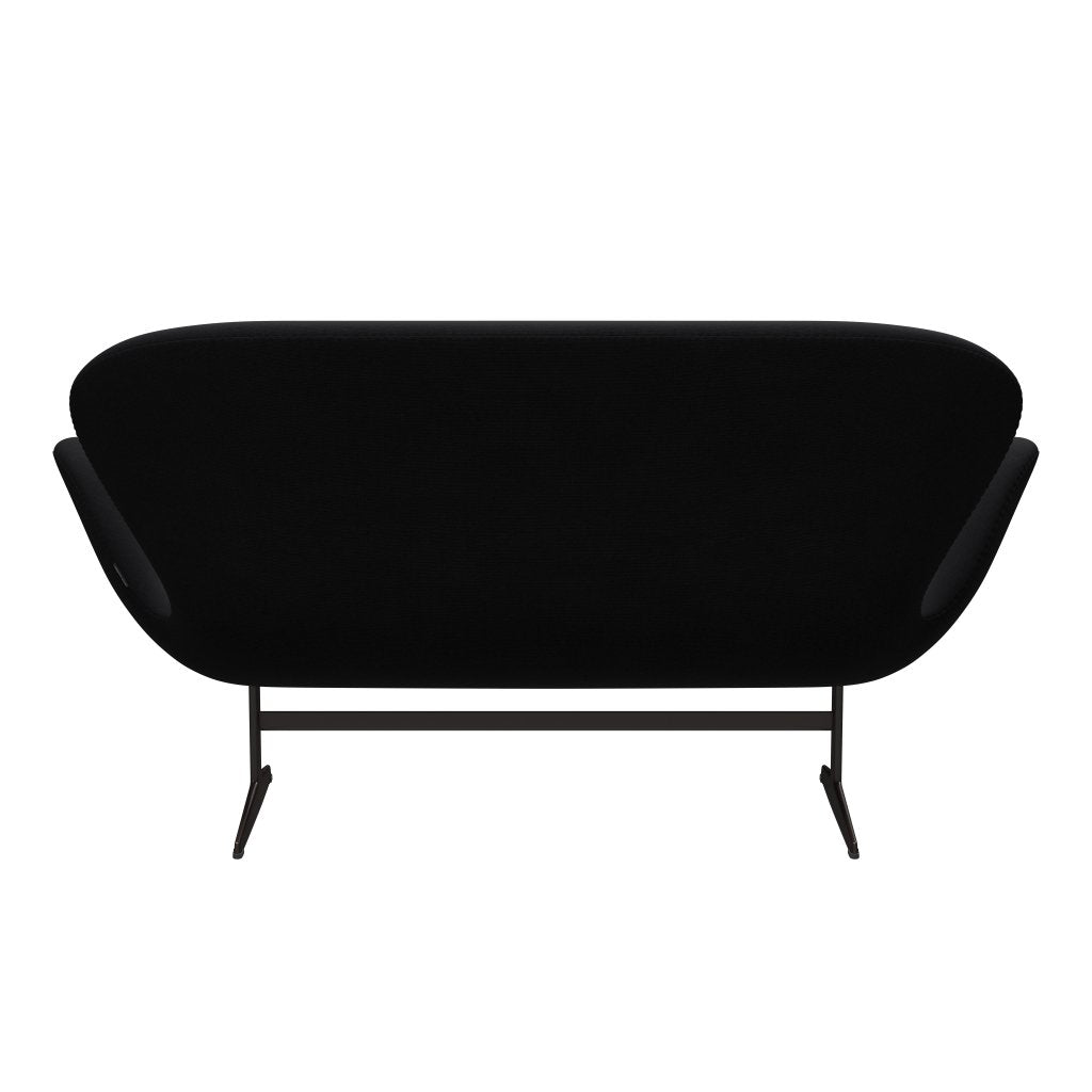 Fritz Hansen Swan Sofa 2 osobę, brązowy brąz/sława szarość (60051)