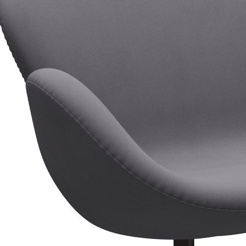 Fritz Hansen Swan Sofa 2 osobę, brązowy brąz/sława szarość (60078)