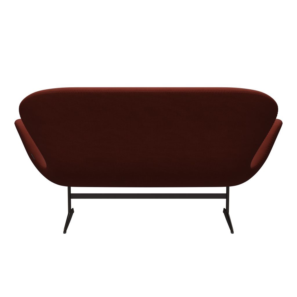 Fritz Hansen Swan Sofa 2 osobę, brązowy brąz/sława jasnobrązowa (63076)