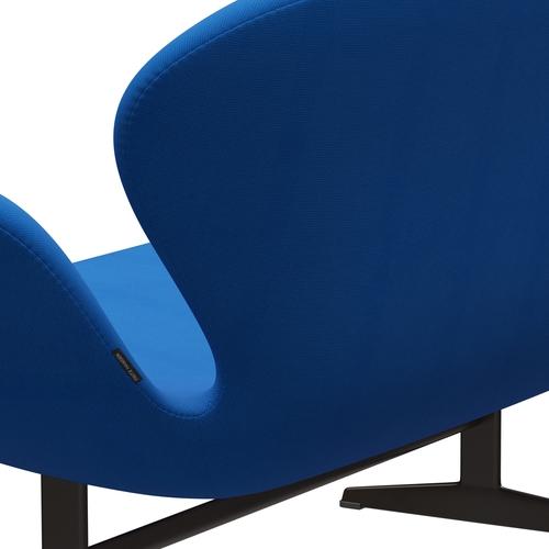 [product_category]-Fritz Hansen Swan Sofa 2 Seater, Brown Bronze/Fame Ocean Blue-Fritz Hansen-3321-F66131-BBBASE-FRI-5