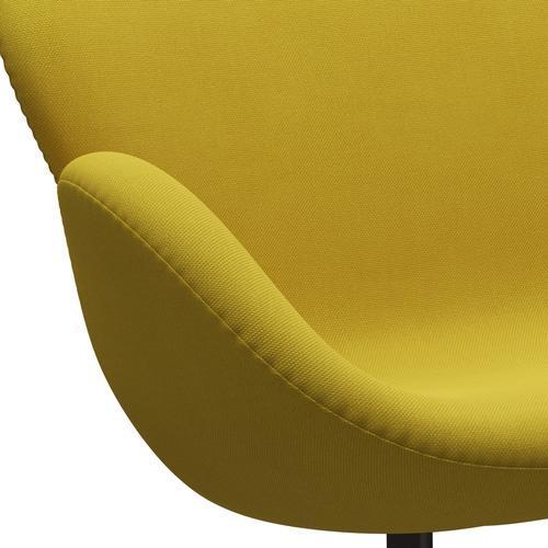 [product_category]-Fritz Hansen Swan Sofa 2 Seater, Brown Bronze/Steelcut Light Green/Yellow-Fritz Hansen-3321-STI435-BBBASE-FRI-7