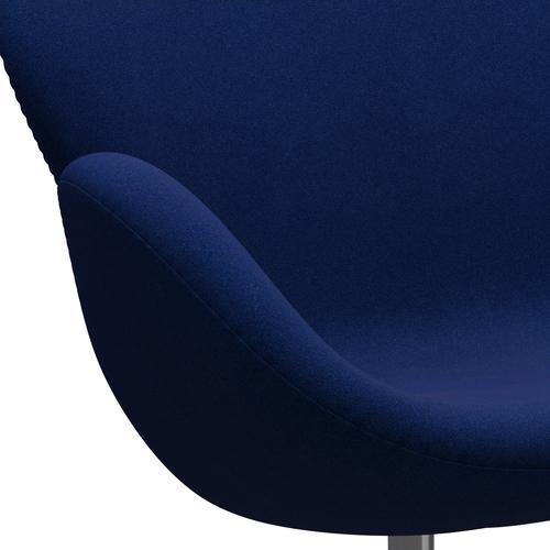 [product_category]-Fritz Hansen Swan Sofa 2 Seater, Satin Brushed Aluminium/Tonus Royal Blue-Fritz Hansen-3321-TON210-SPAL-FRI-7