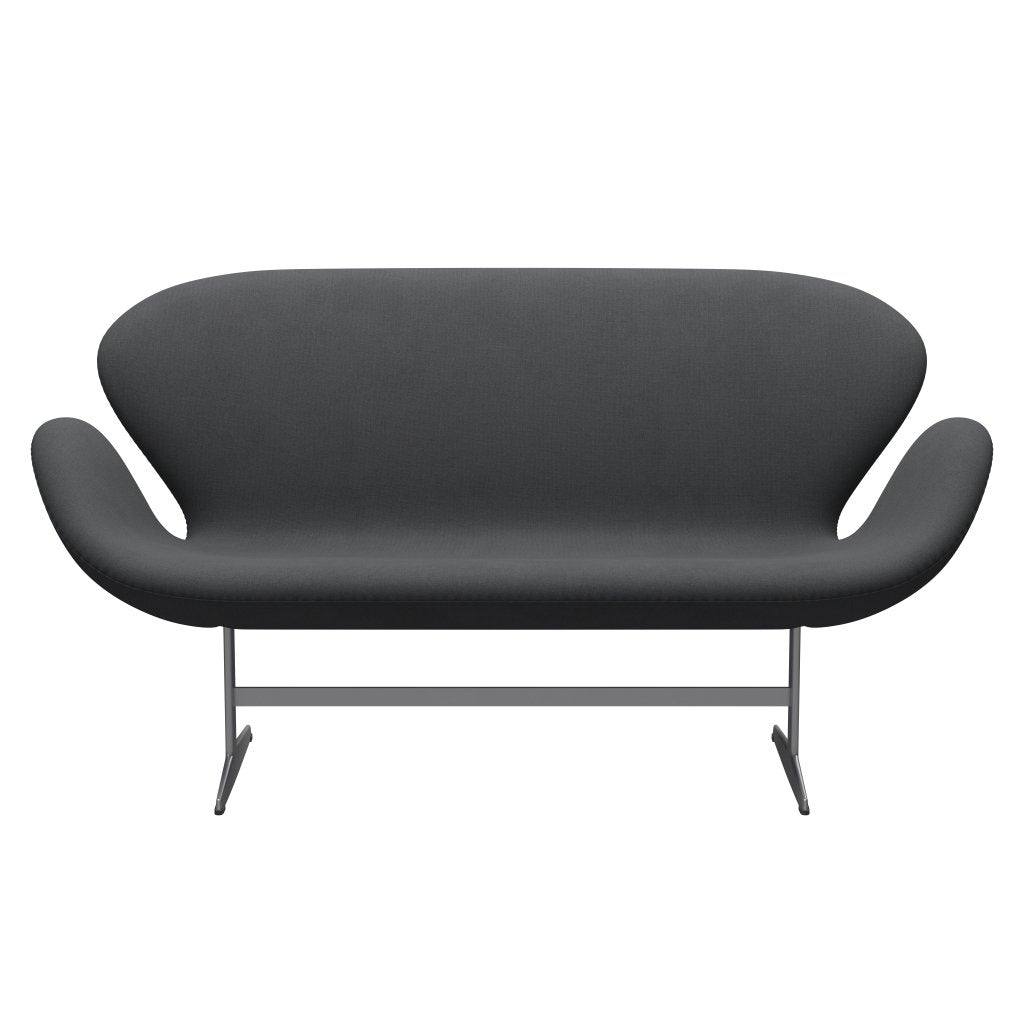 Fritz Hansen Swan Sofa 2 osobę, srebrny szary/chrześcijanie grey uniwersytecki