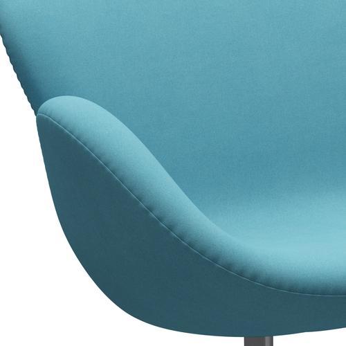 [product_category]-Fritz Hansen Swan Sofa 2 Seater, Silver Grey/Divina Turquoise Light-Fritz Hansen-3321-DIV836-SGBASE-FRI-7