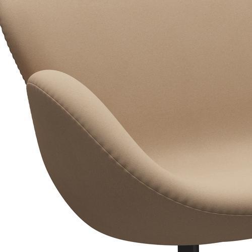 Fritz Hansen Swan Sofa 2 osobę, ciepły grafit/komfort beżowy (61003)