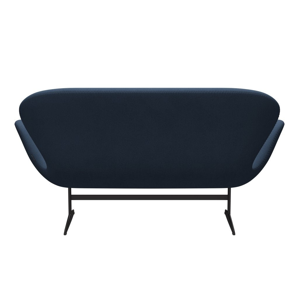 Fritz Hansen Swan Sofa 2 osobę, ciepły grafit/komfort ciemnoszary (09074)