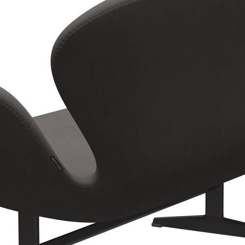 Fritz Hansen Swan Sofa 2 osobę, ciepły grafit/komfort ciemnoszary (60008)