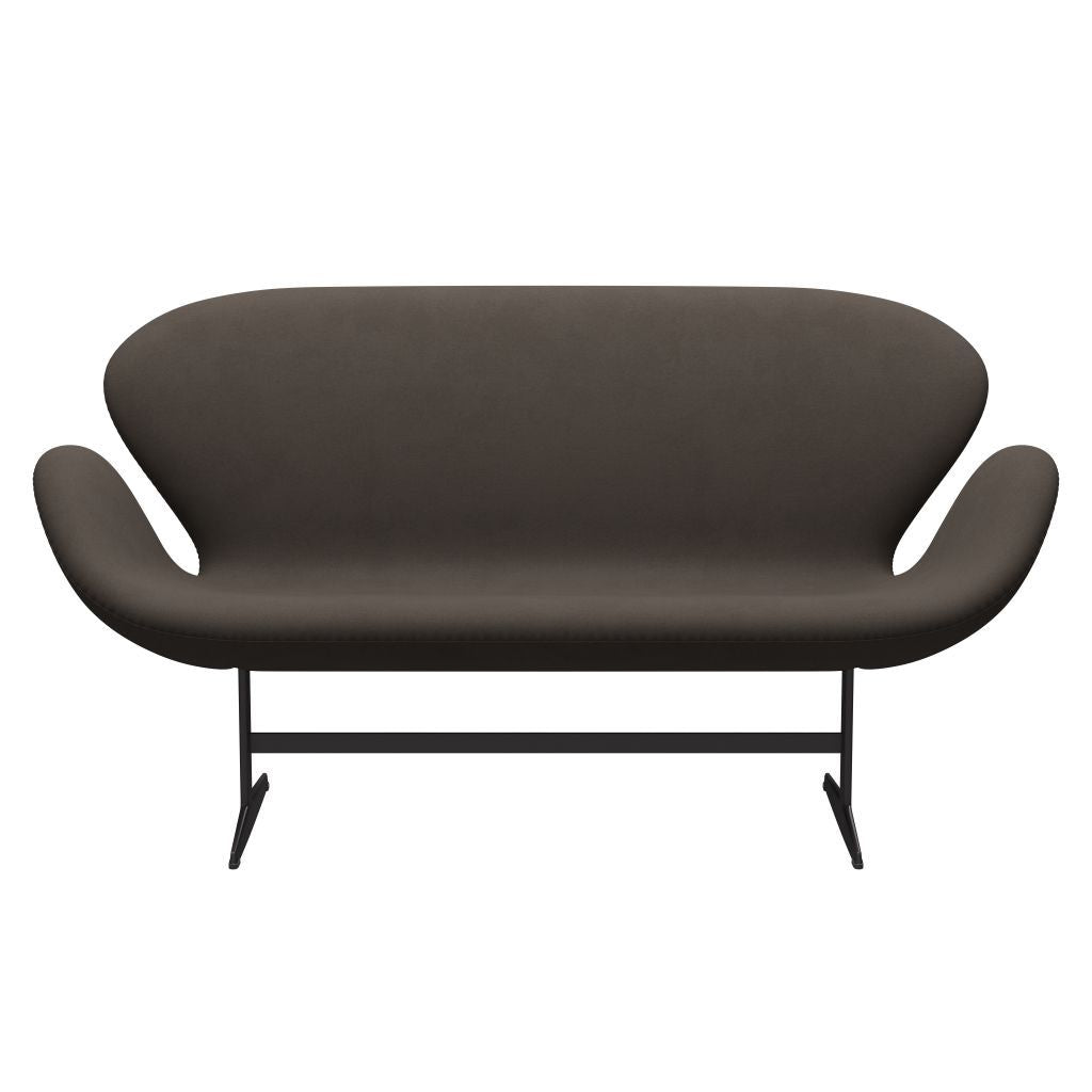 Fritz Hansen Swan Sofa 2 osobę, ciepły grafit/komfort szary (61014)