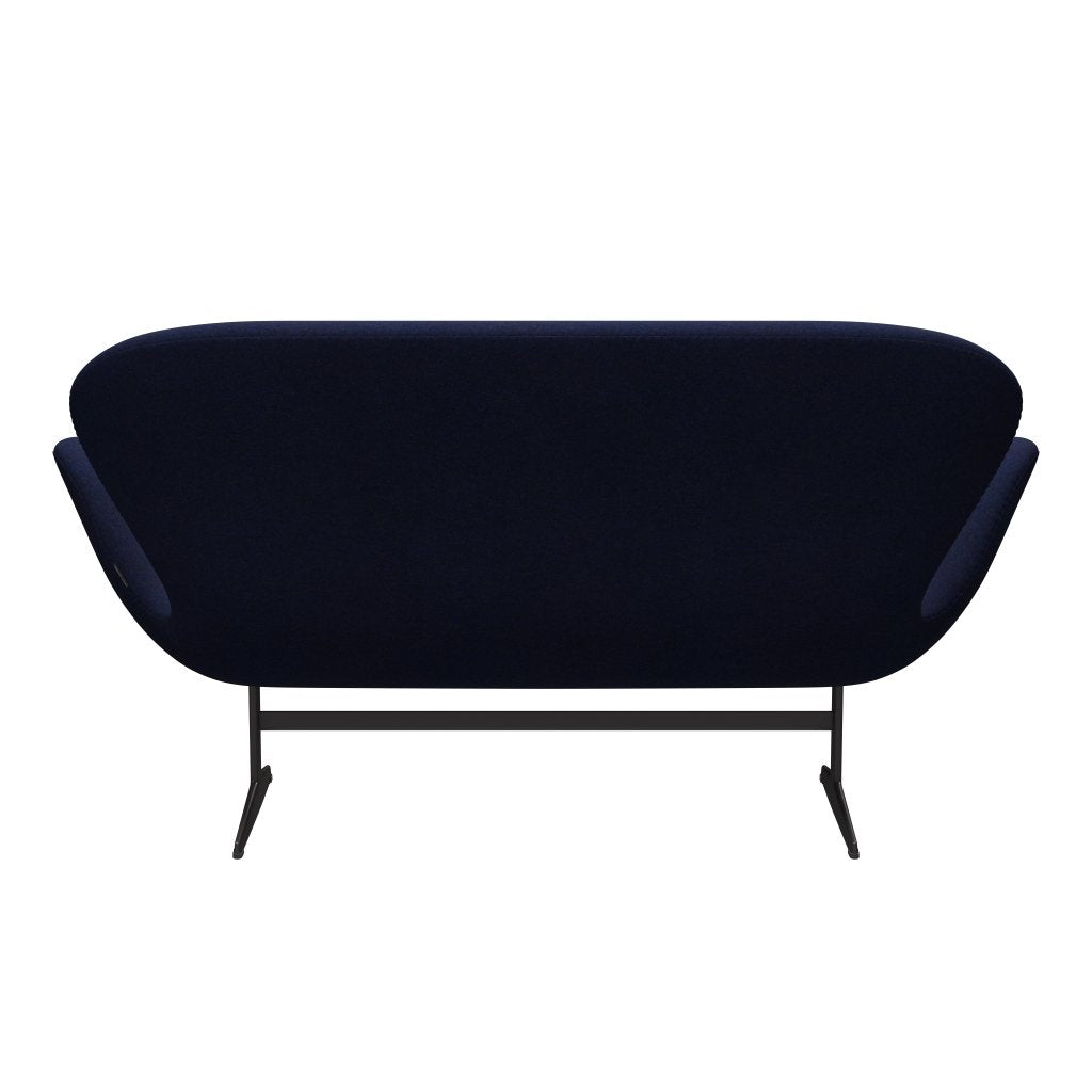 [product_category]-Fritz Hansen Swan Sofa 2 Seater, Warm Graphite/Divina Md Midnight Blue-Fritz Hansen-3321-DMD773-WGBASE-FRI-4