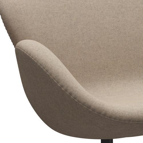 [product_category]-Fritz Hansen Swan Sofa 2 Seater, Warm Graphite/Divina Md Sand-Fritz Hansen-3321-DMD213-WGBASE-FRI-7