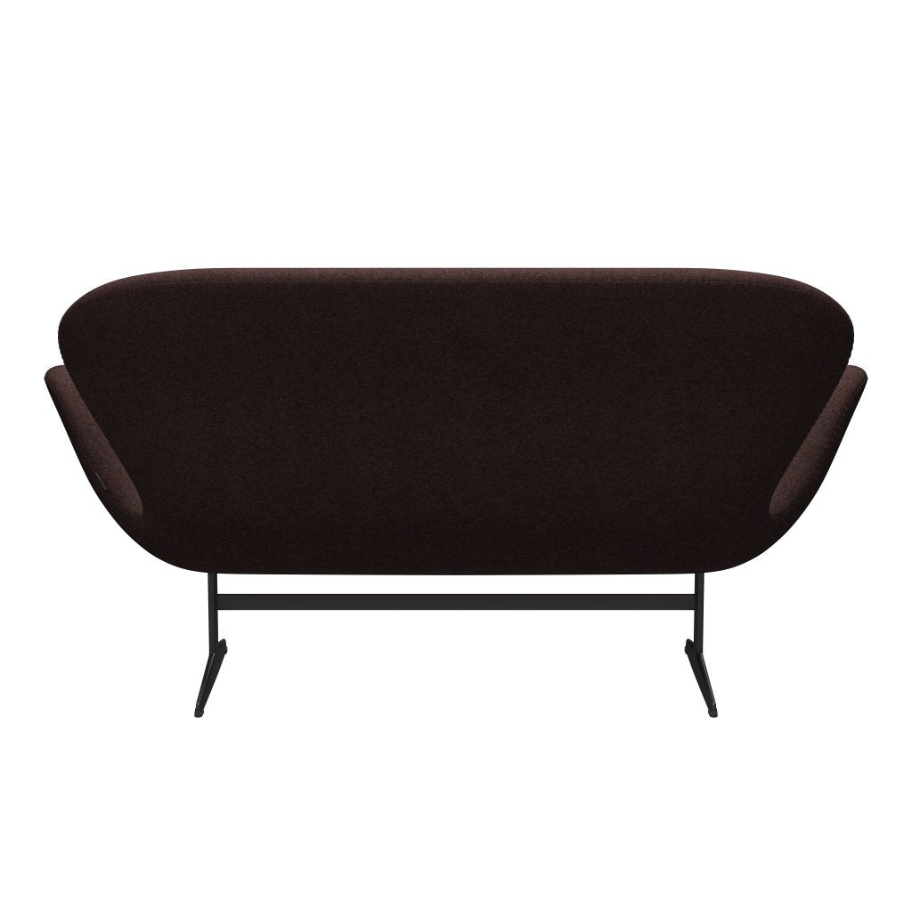 [product_category]-Fritz Hansen Swan Sofa 2 Seater, Warm Graphite/Divina Melange Dusty Violet-Fritz Hansen-3321-DIM677-WGBASE-FRI-4