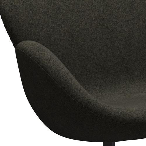 [product_category]-Fritz Hansen Swan Sofa 2 Seater, Warm Graphite/Divina Melange Grey Brown-Fritz Hansen-3321-DIM277-WGBASE-FRI-7