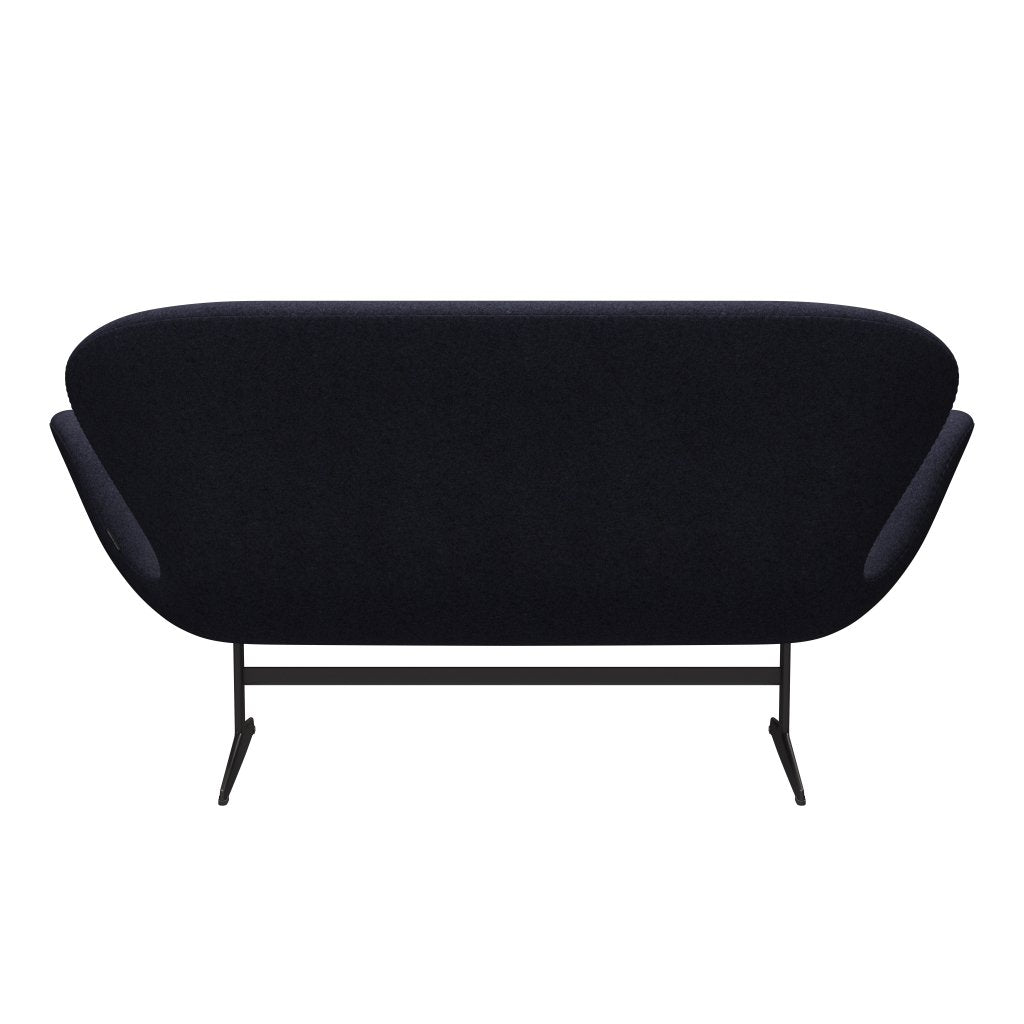 [product_category]-Fritz Hansen Swan Sofa 2 Seater, Warm Graphite/Divina Melange Grey/Purple-Fritz Hansen-3321-DIM687-WGBASE-FRI-4