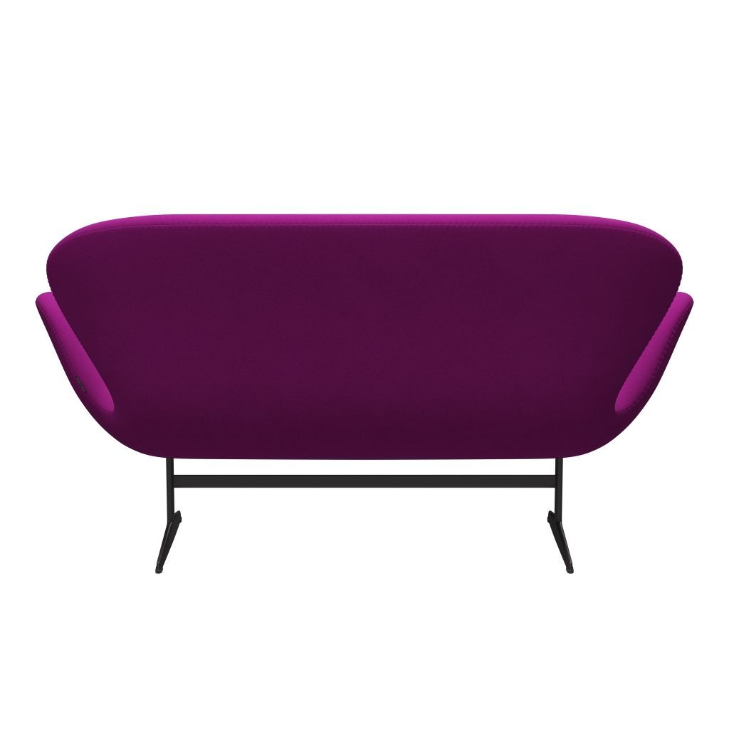 FRITZ HANSEN SWAN SOFA 2 SEART, ciepły grafit/Divina Violet (666)